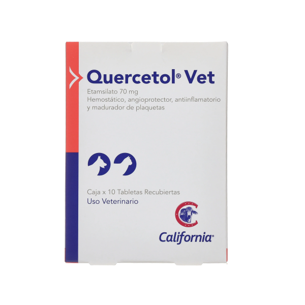Quercetol Vet Etamsilato 70mg