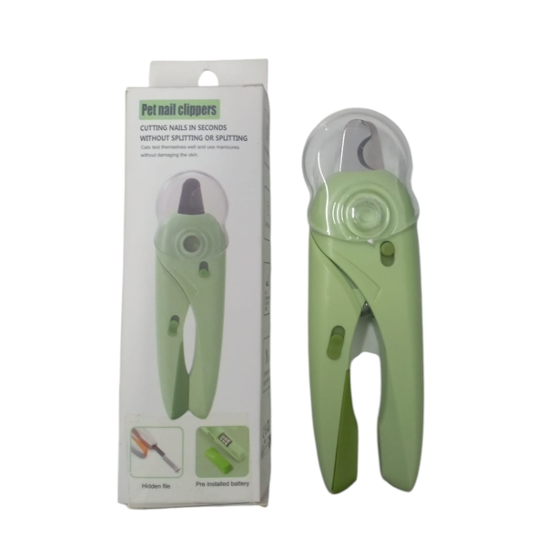 Corta uñas con luz led