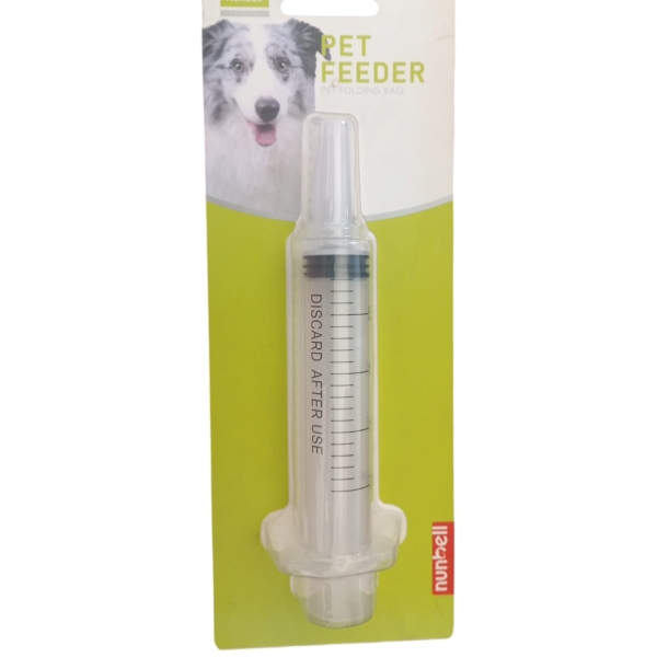 Jeringa para medicamentos para mascotas