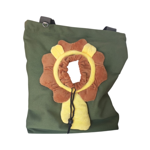 Transportadora estilo bolsa para mascotas