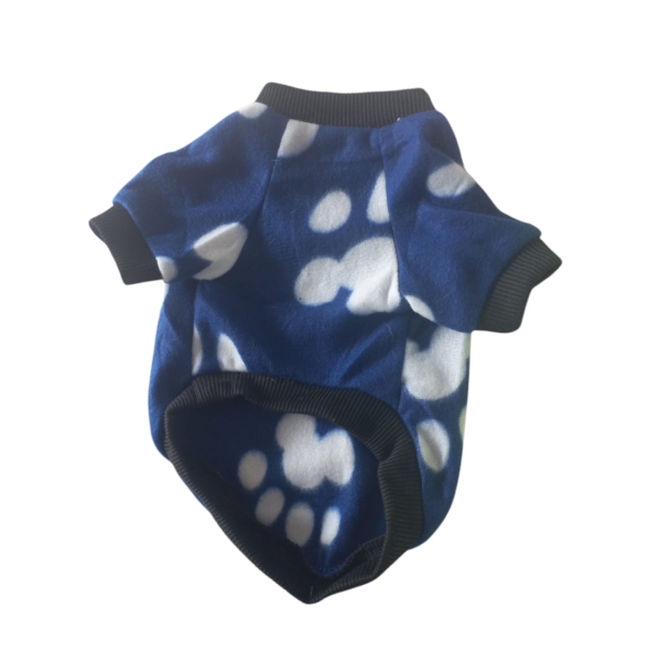 sueter azul con paws talla 2XL