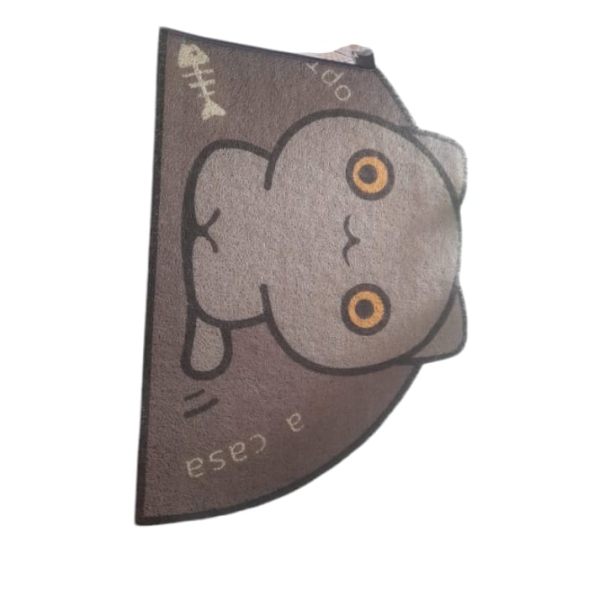 Alfombra de Gatos café