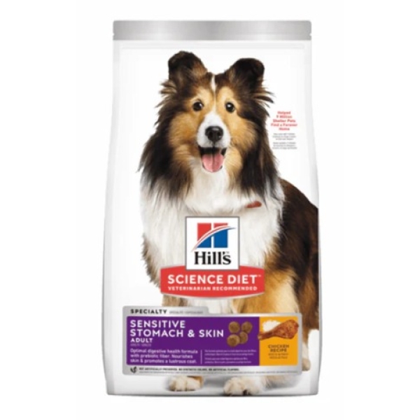 Hill´s SENSITIVE STOMACH AND SKIN Adult 4lbs