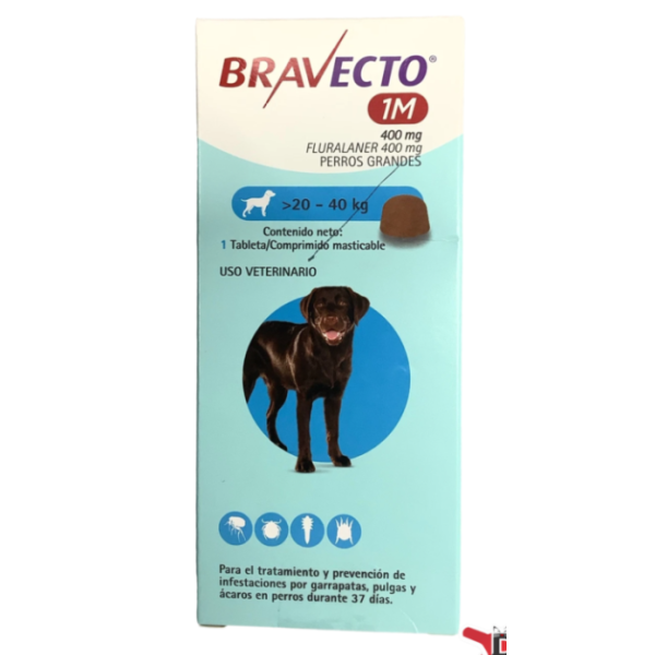 Bravecto 1Mes 20-40kg