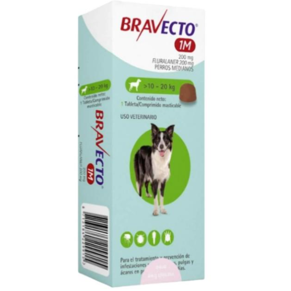 Bravecto 1Mes 10-20kg