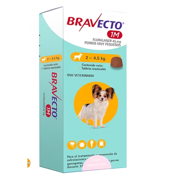 Bravecto 1Mes 2-4.5kg